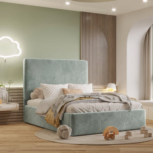 Plush Velvet Seafoam