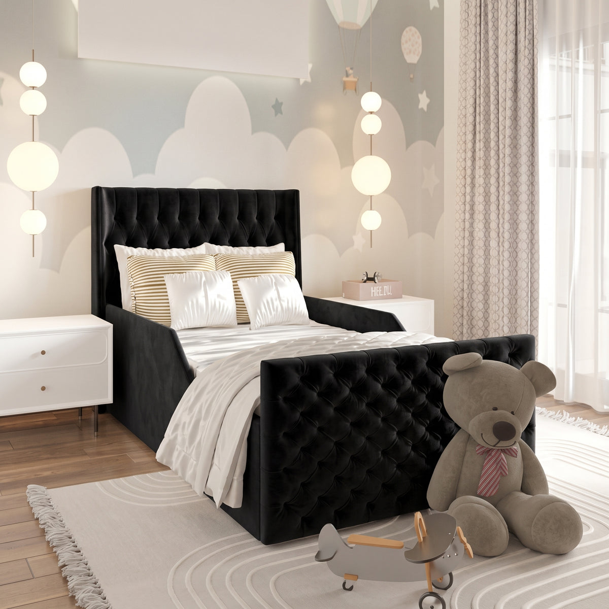 Plush Velvet Black