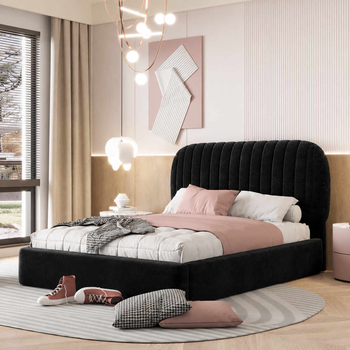 Plush Velvet Black