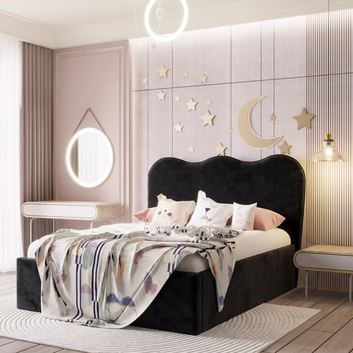 Plush Velvet Black