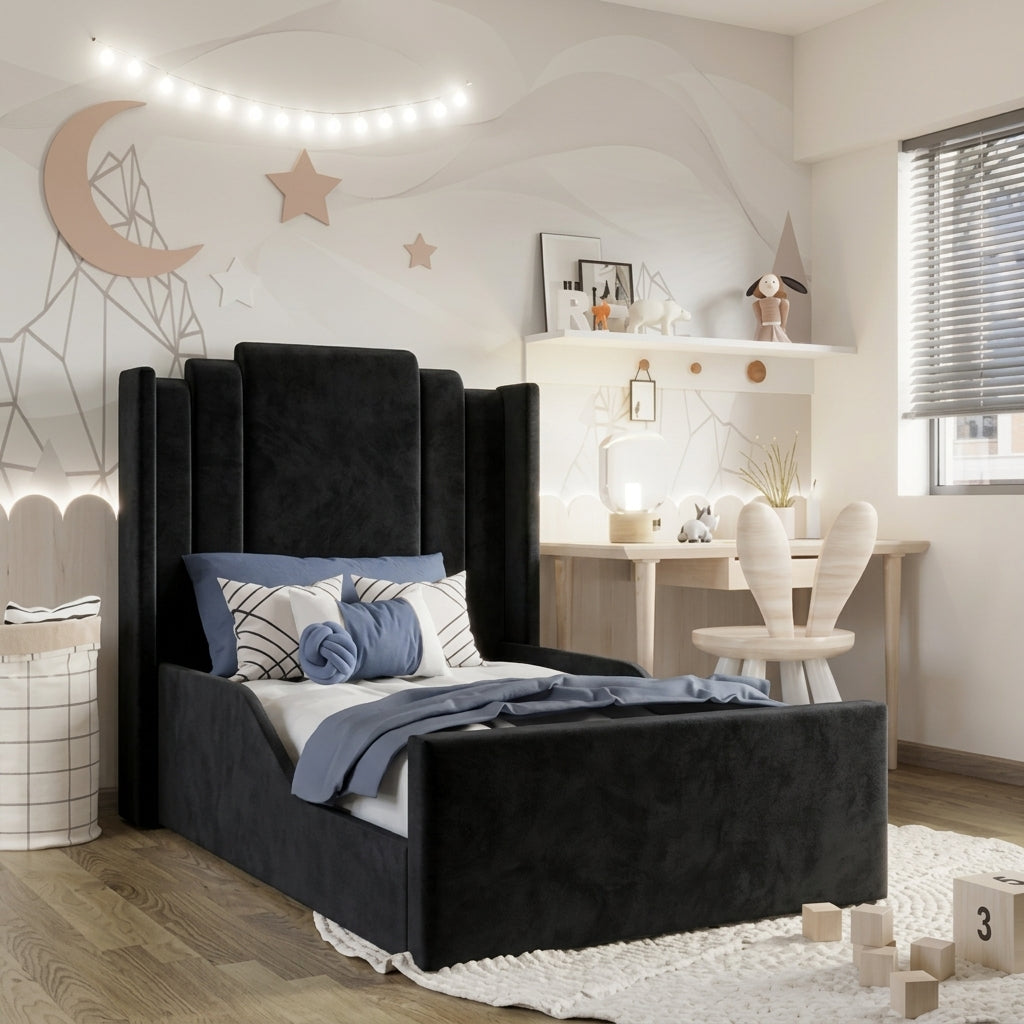 Plush Velvet Black