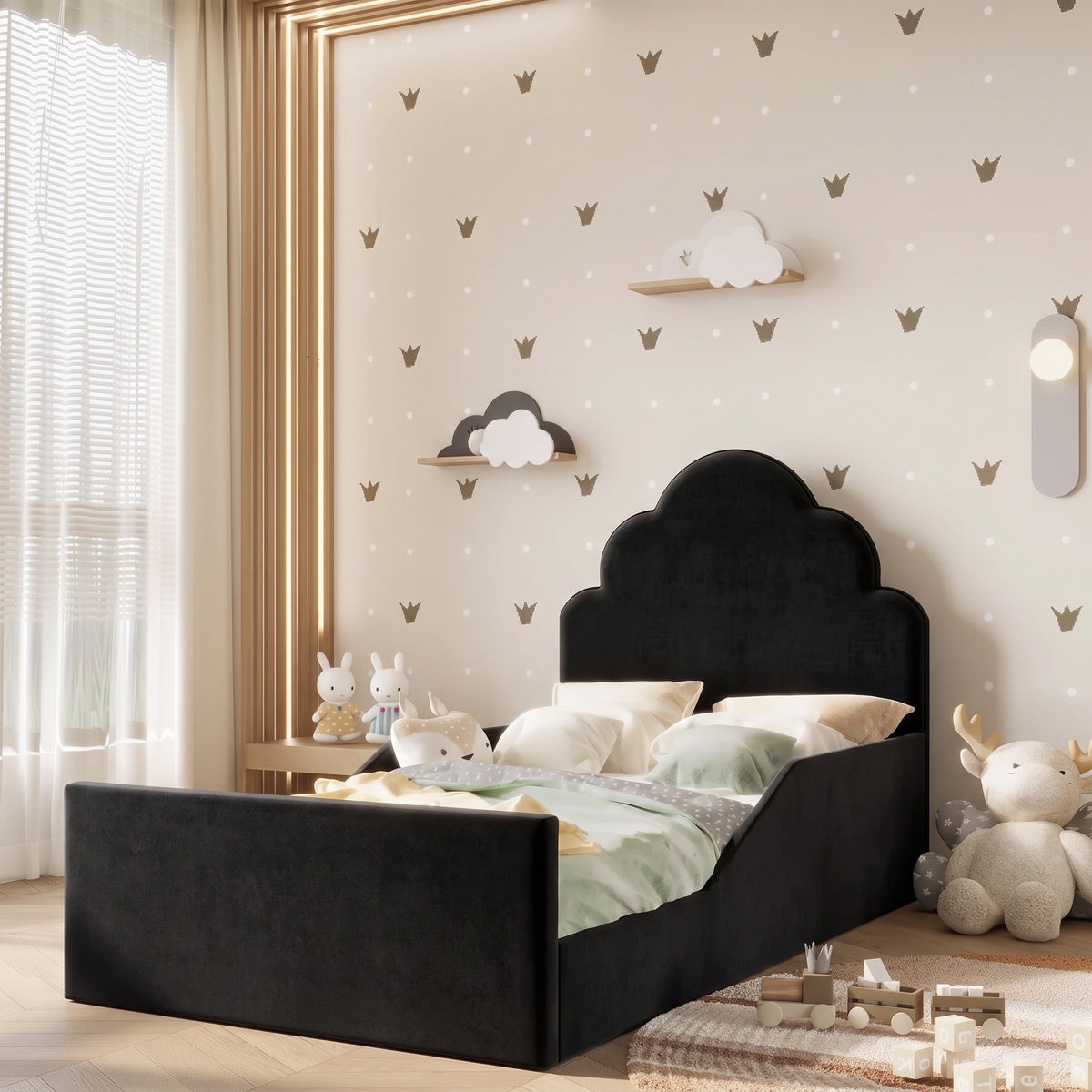 Plush Velvet Black