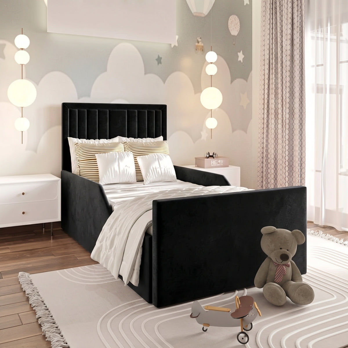 Plush Velvet Black