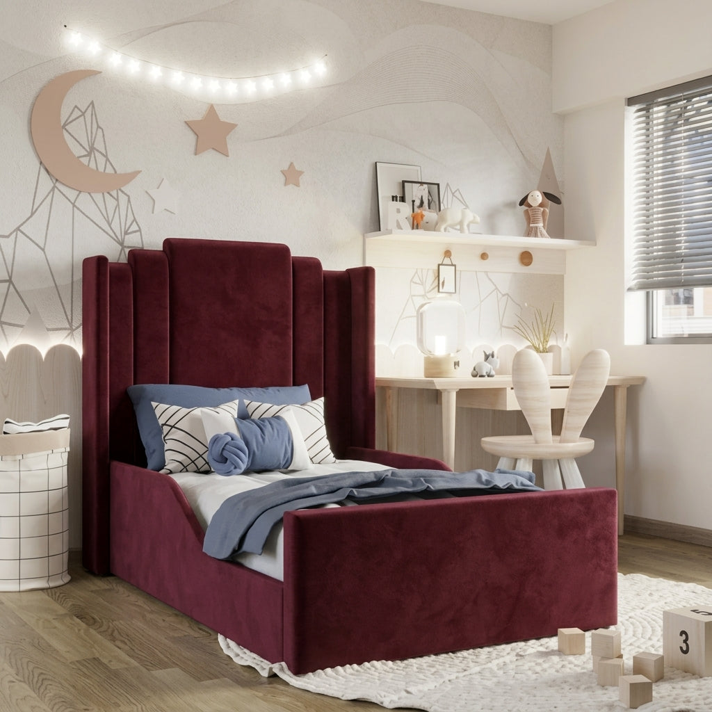 Plush Velvet Burgundy