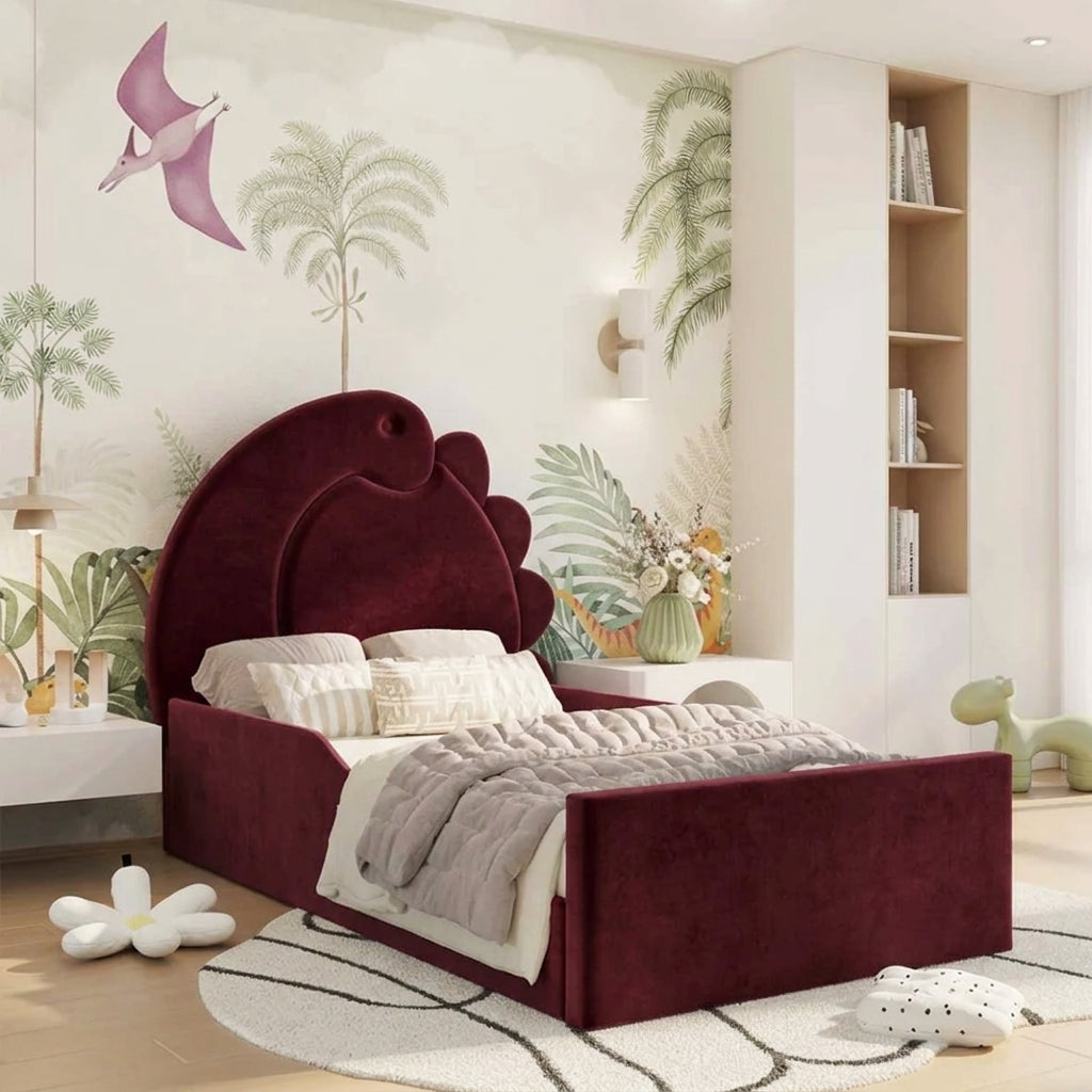 Plush Velvet Burgundy