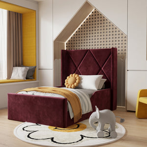 Plush Velvet Burgundy