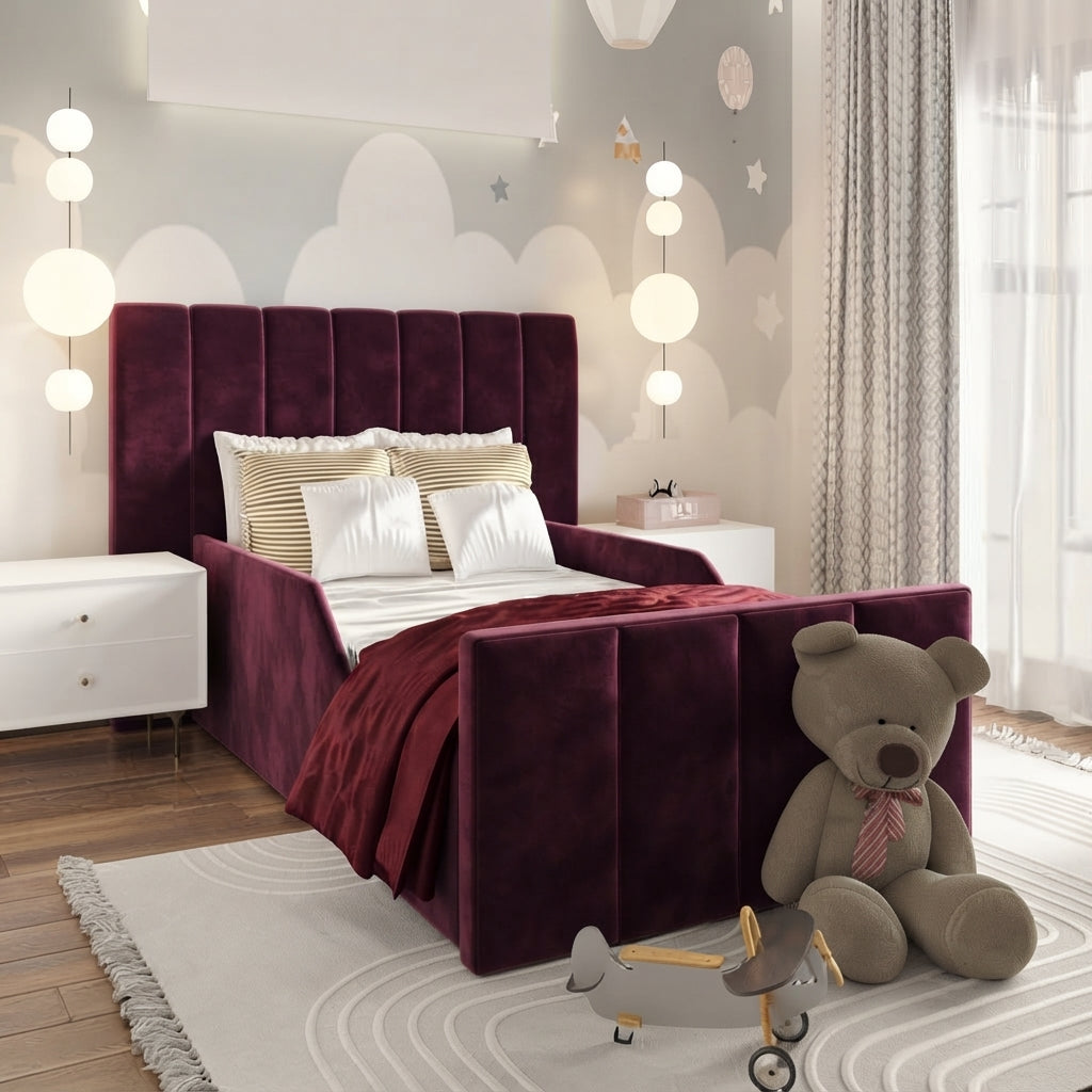 Plush Velvet Burgundy