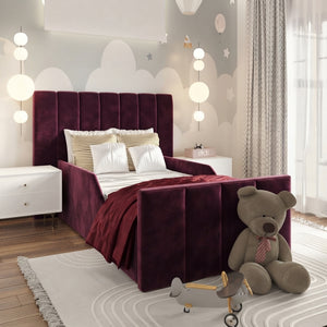Plush Velvet Burgundy