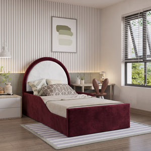 Plush Velvet Burgundy
