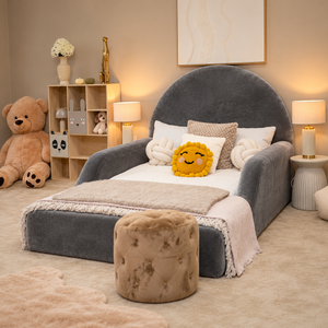 Plush Velvet Charcoal