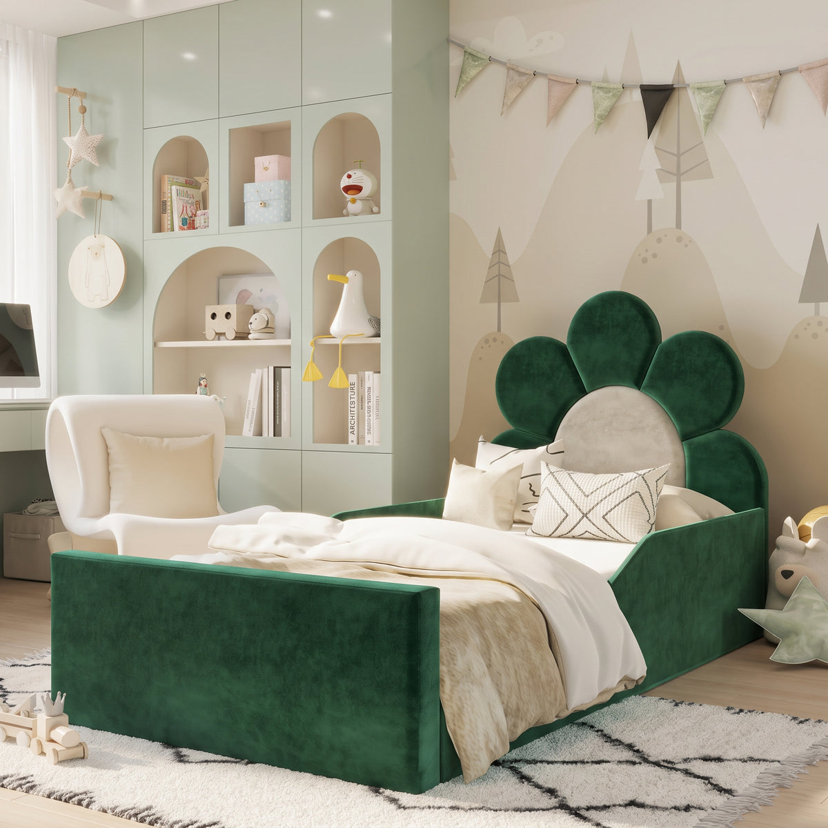Plush Velvet Green