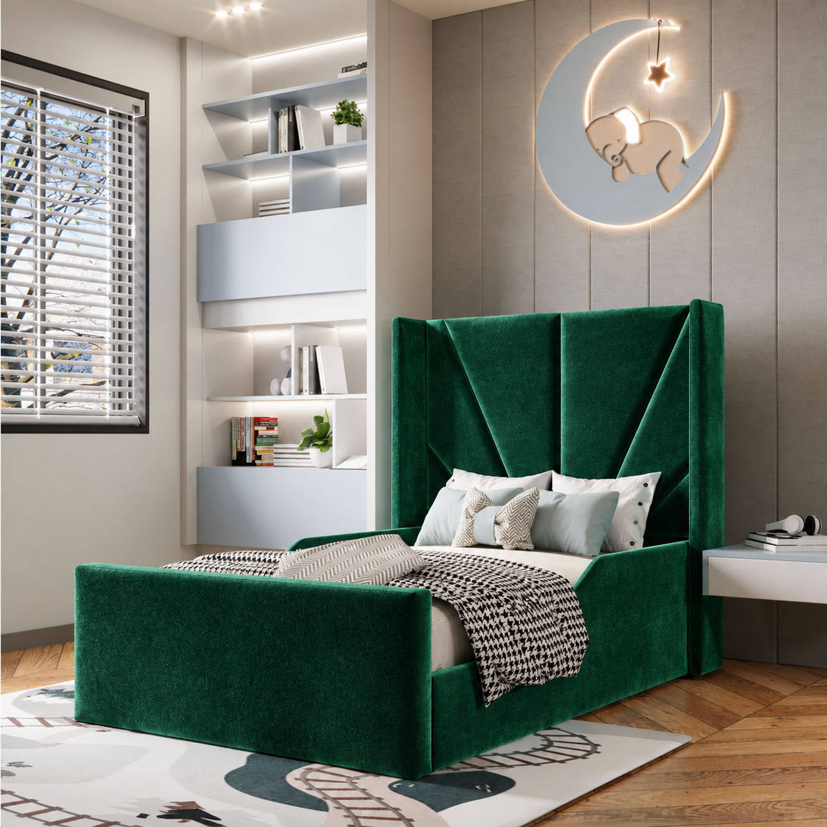 Plush Velvet Green