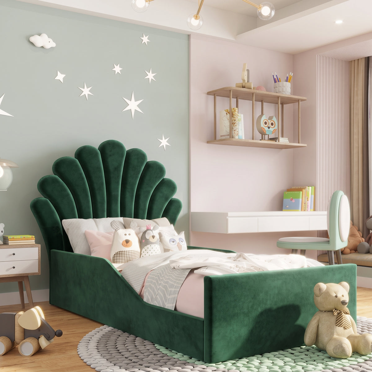 Plush Velvet Green