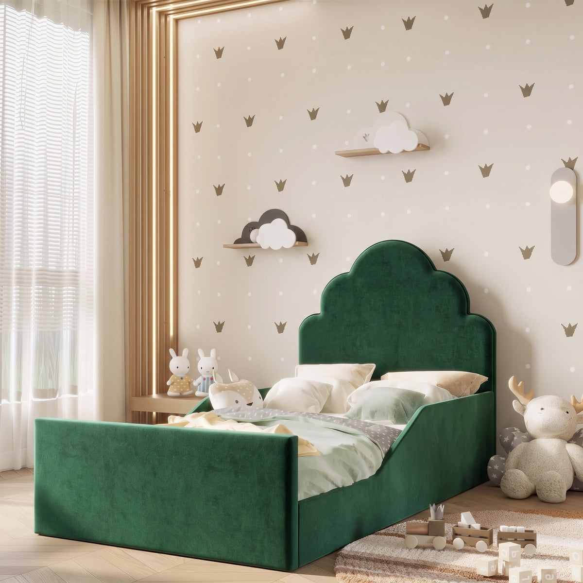 Plush Velvet Green