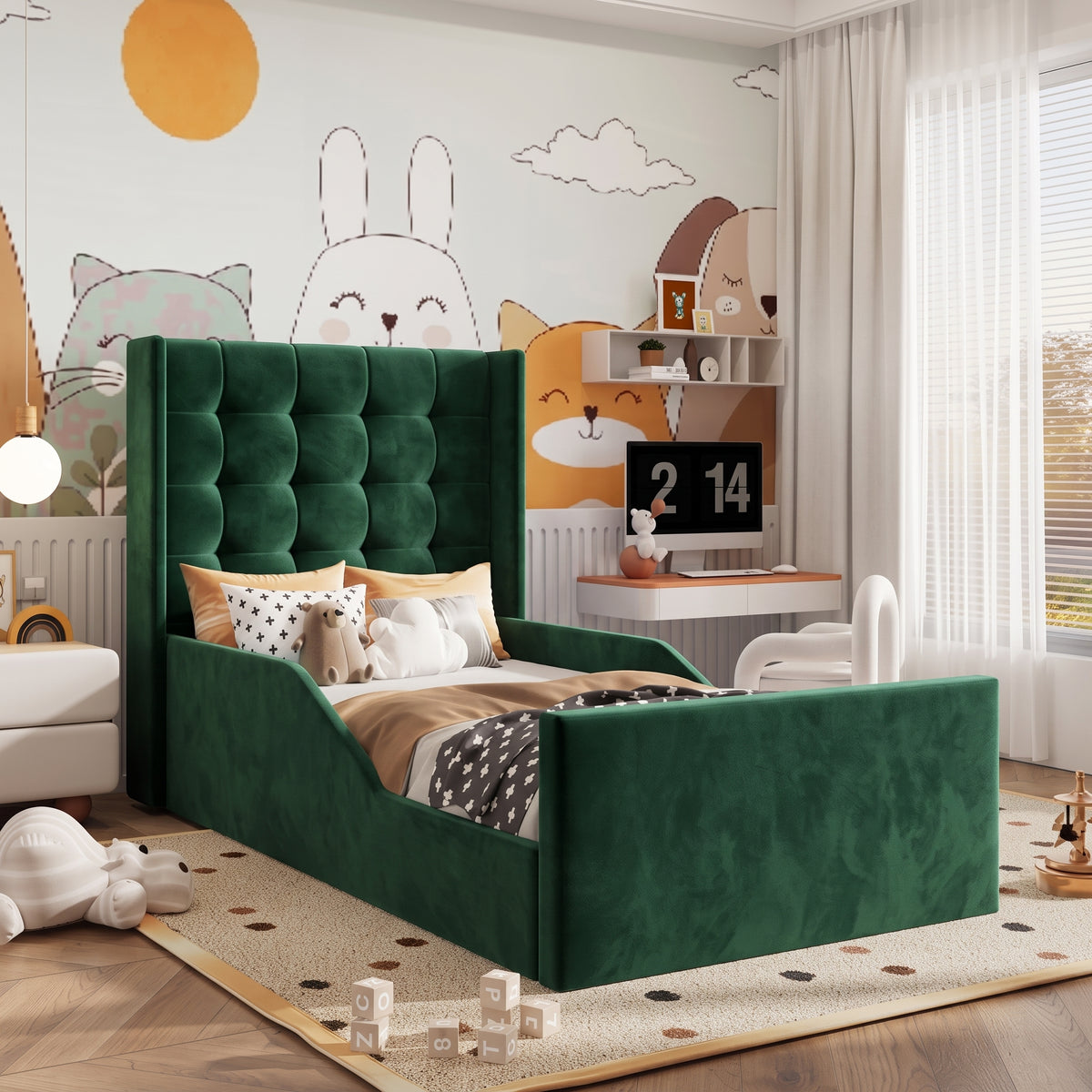Plush Velvet Green