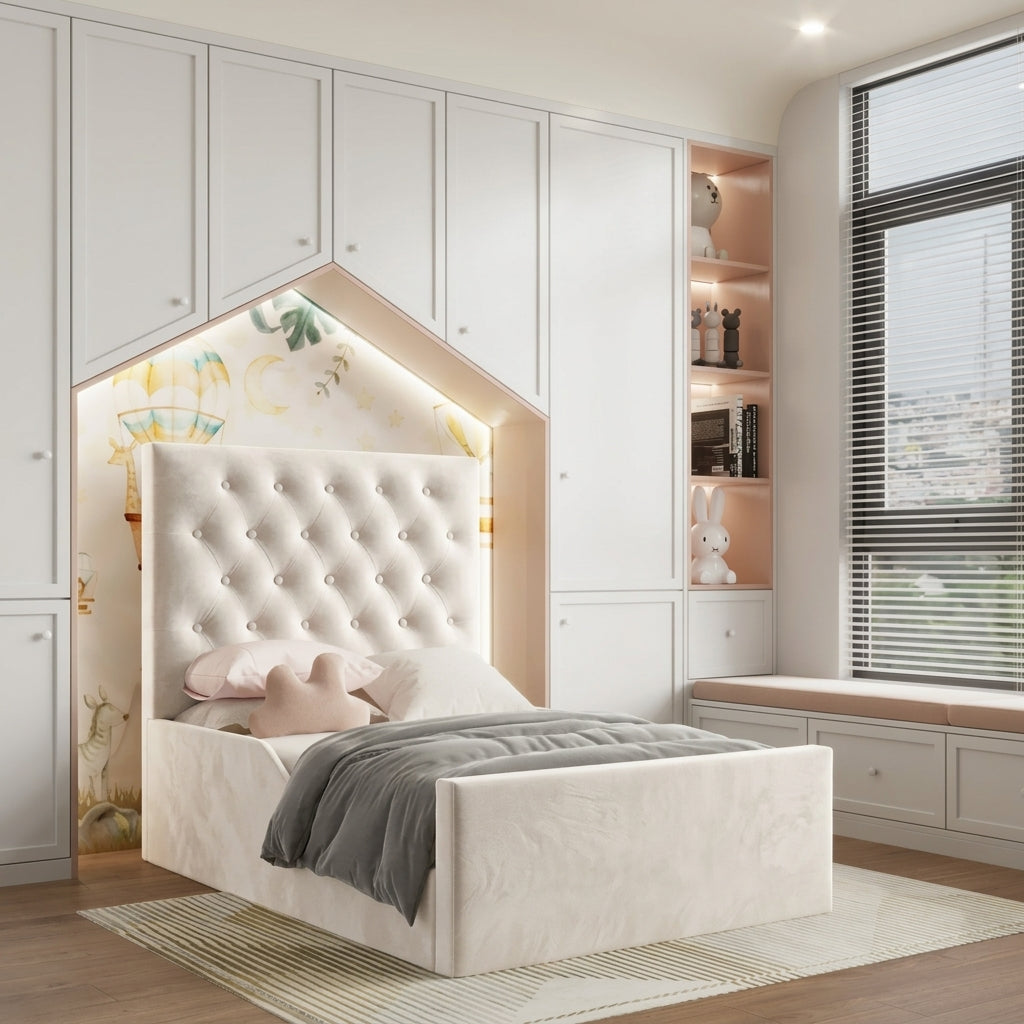 Plush Velvet Ivory