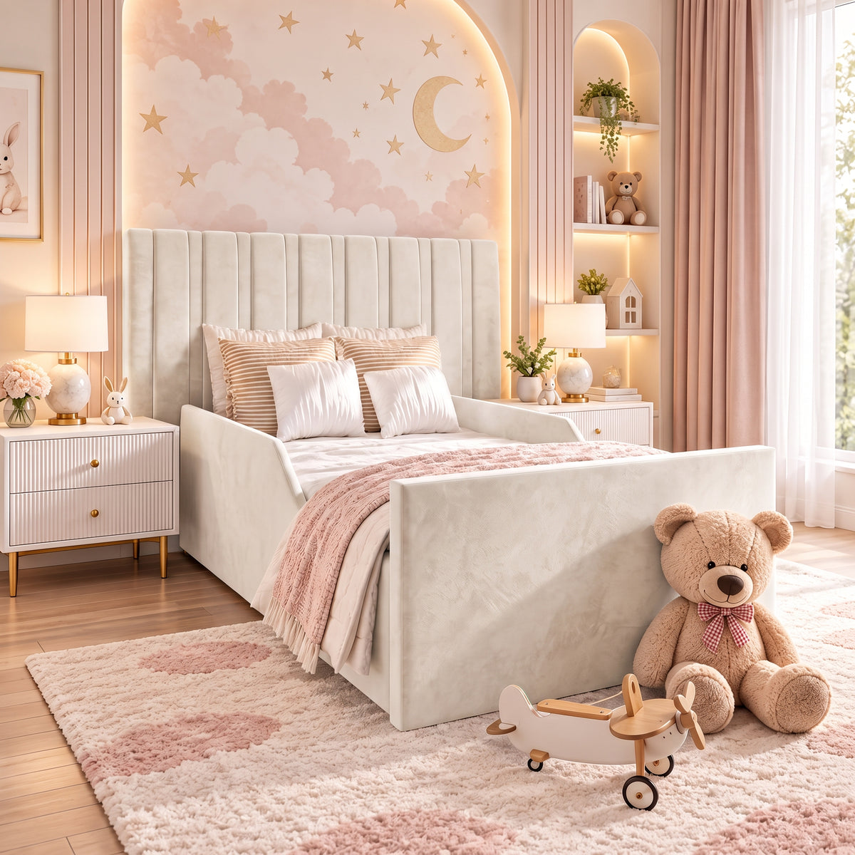 Plush Velvet Ivory