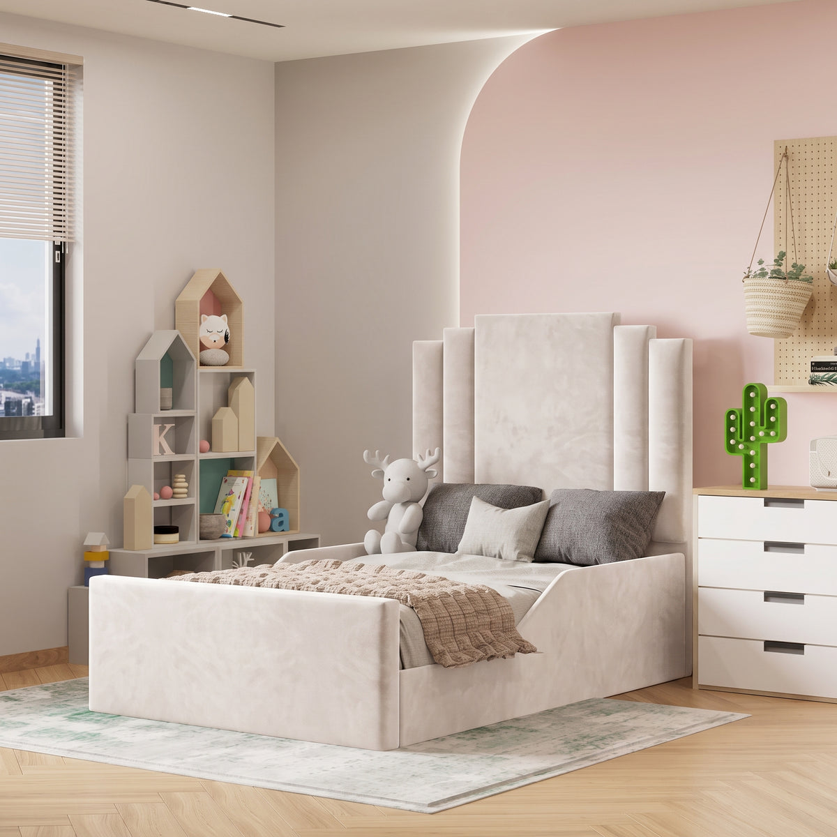 Plush Velvet Ivory