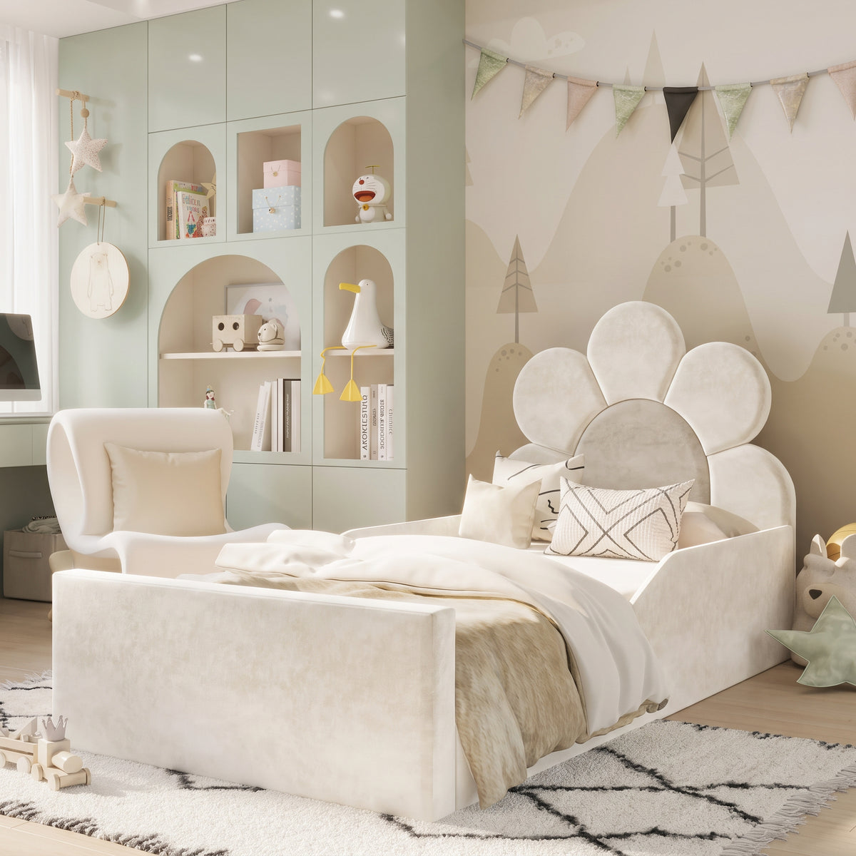Plush Velvet Ivory