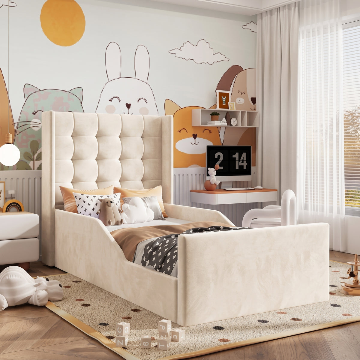 Plush Velvet Ivory