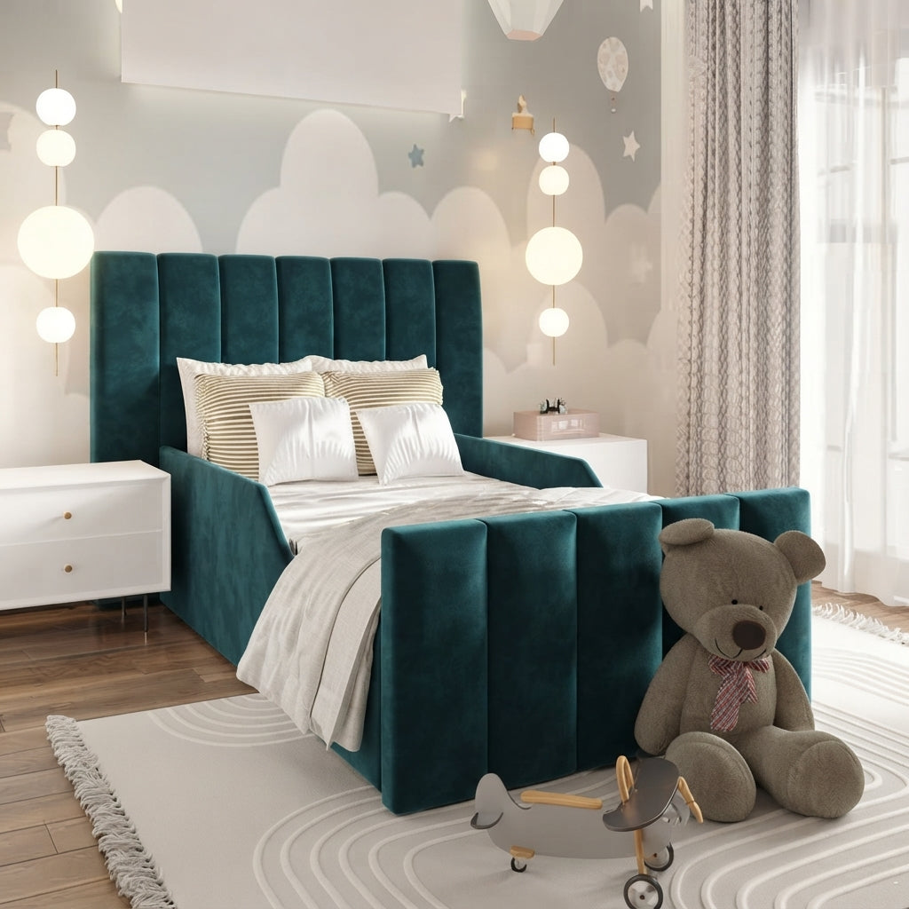 Plush Velvet Midnight Blue