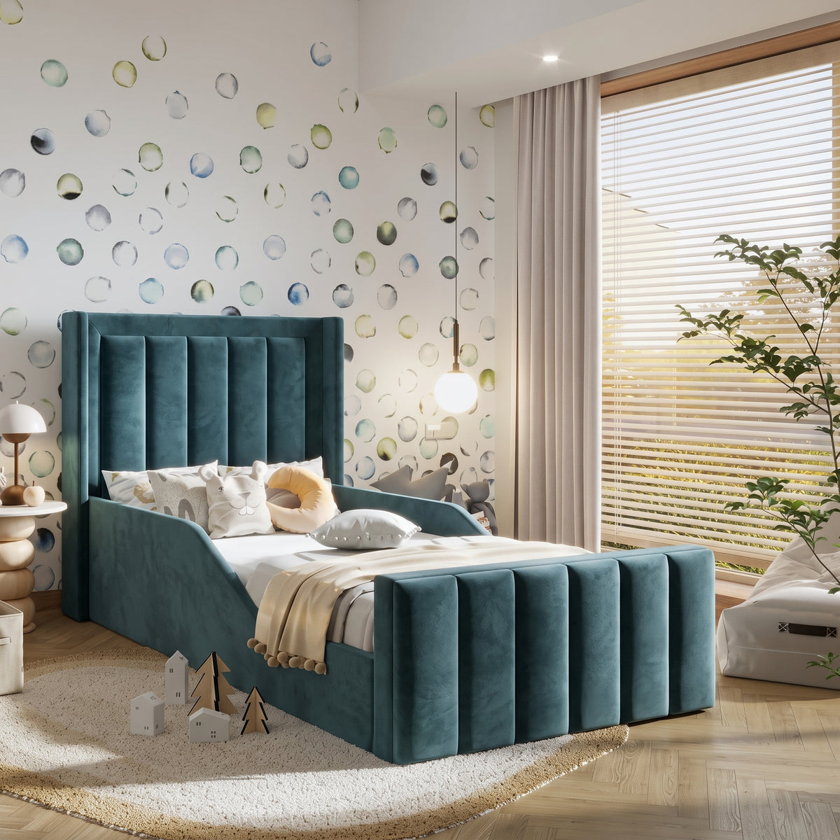 Plush Velvet Midnight Blue