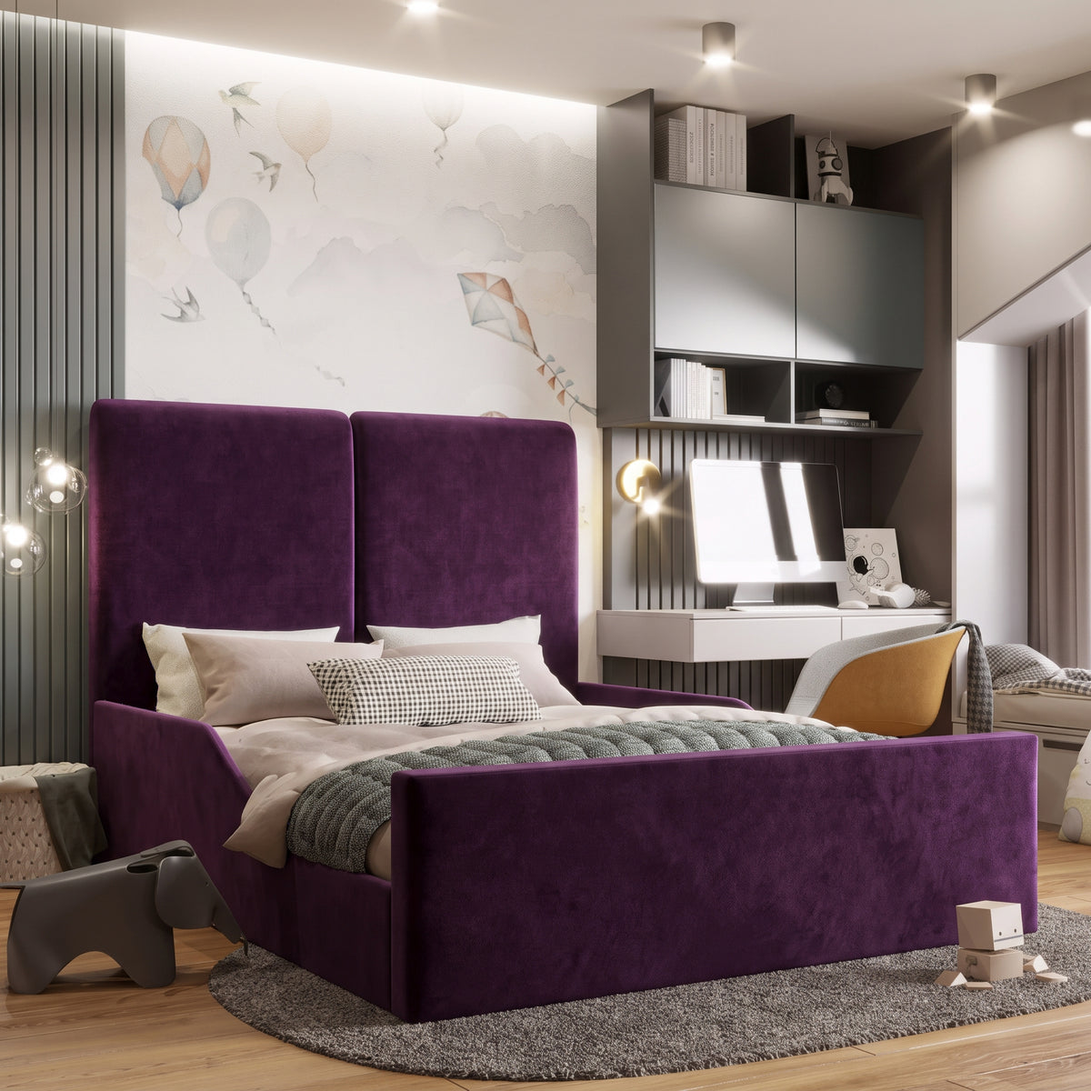 Plush Velvet Plum