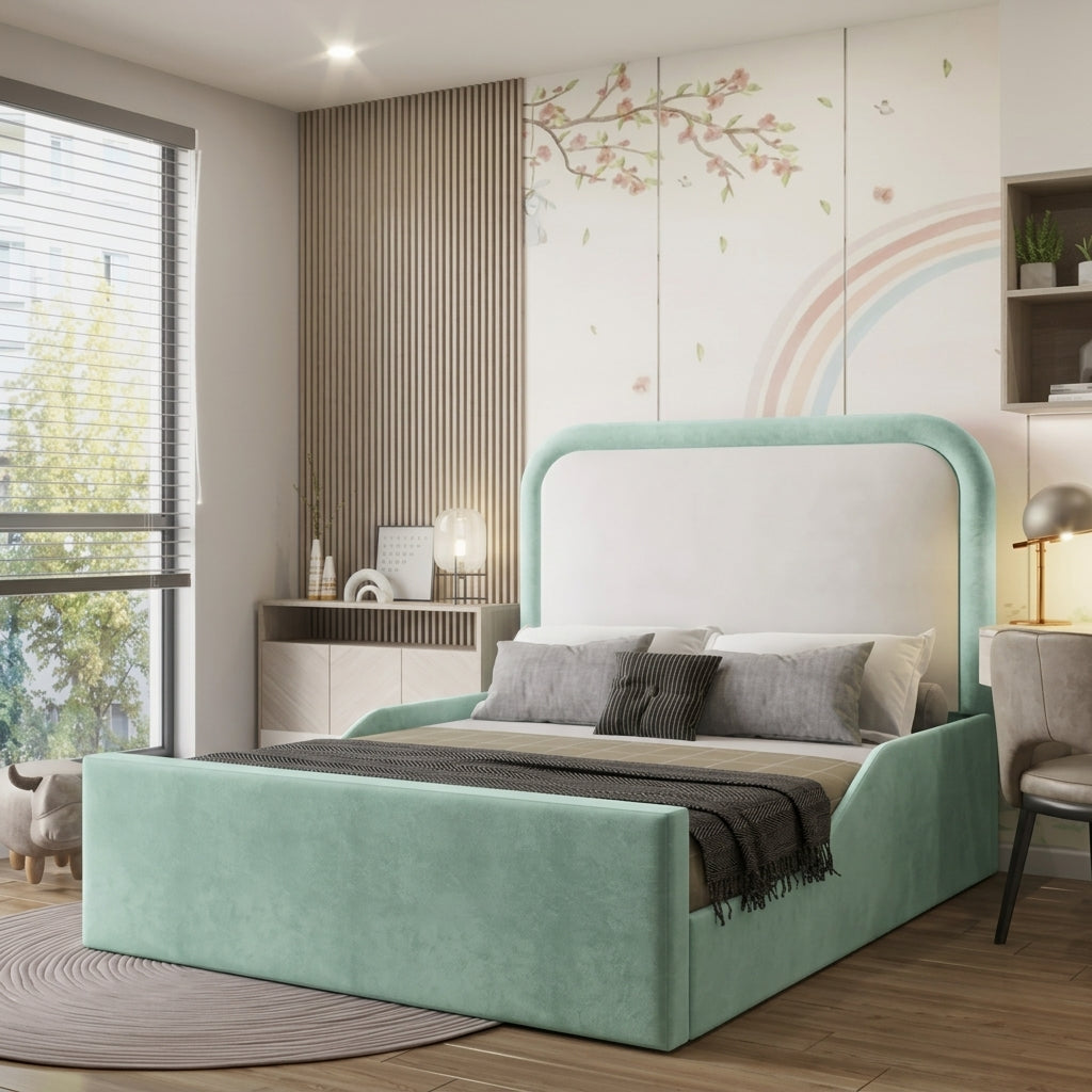 Plush Velvet Seafoam