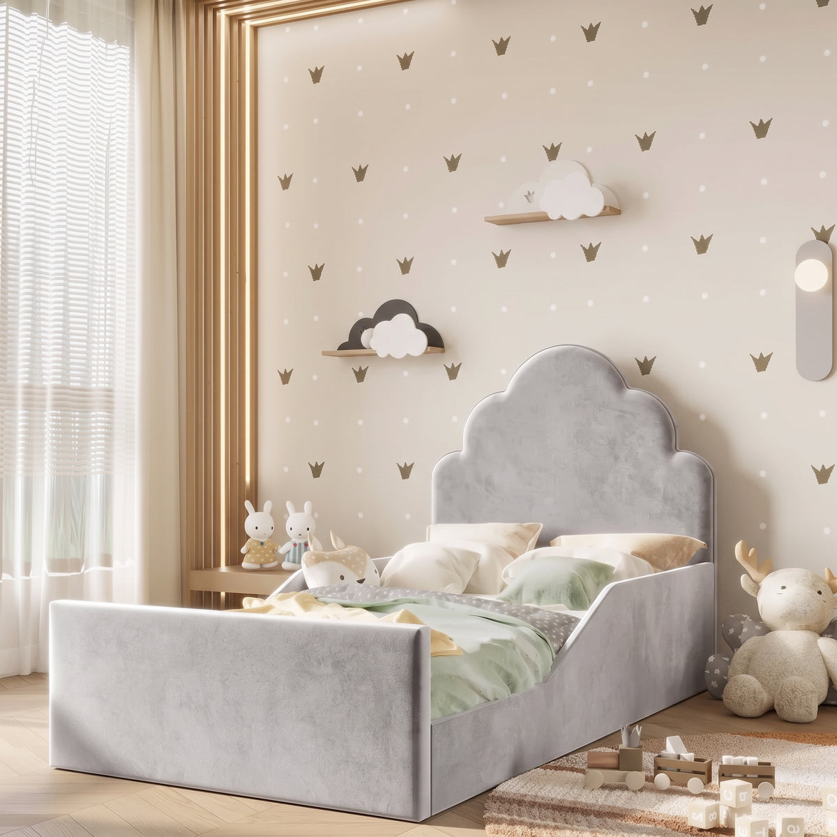 Plush Velvet Silver