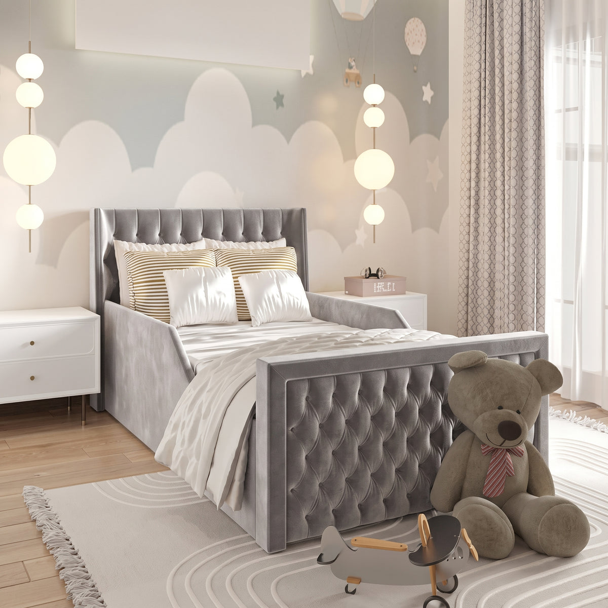 Plush Velvet Silver