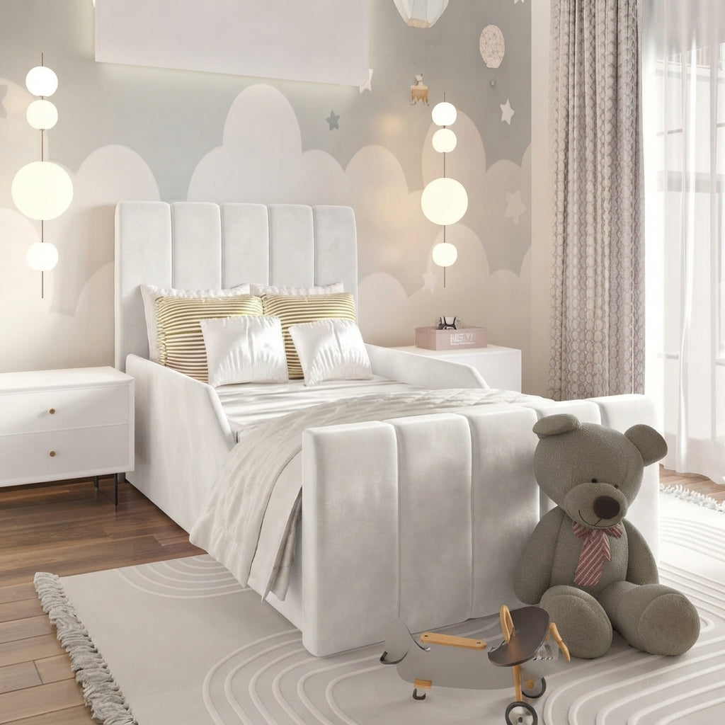Plush Velvet White