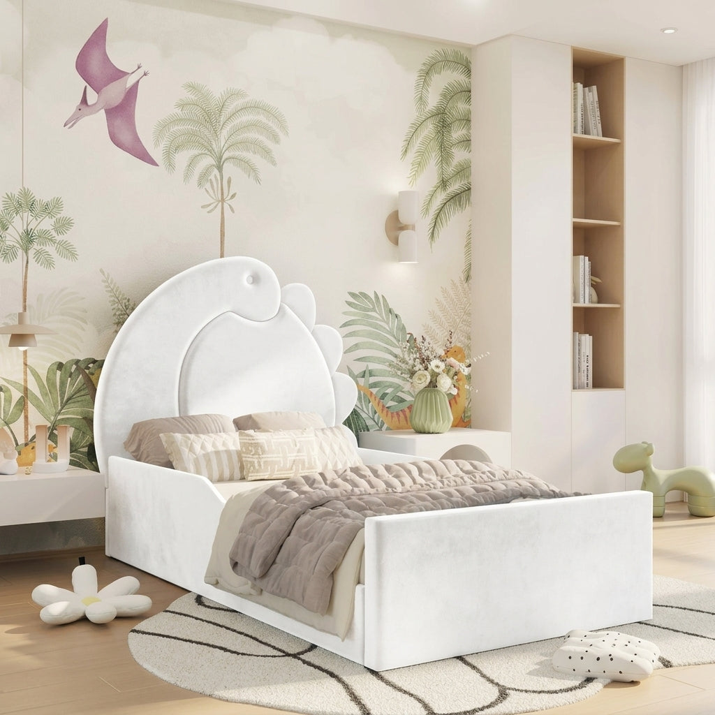Plush Velvet White