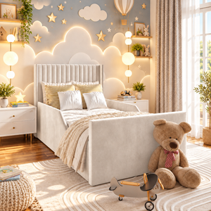 Plush Velvet White