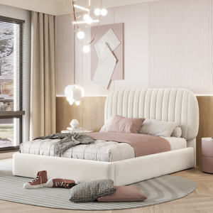 Plush Velvet White