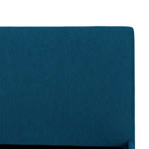 Prado 3FT Bed - Petrol Blue Fabric
