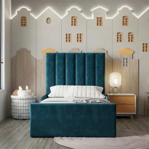 Plush Velvet Midnight Blue