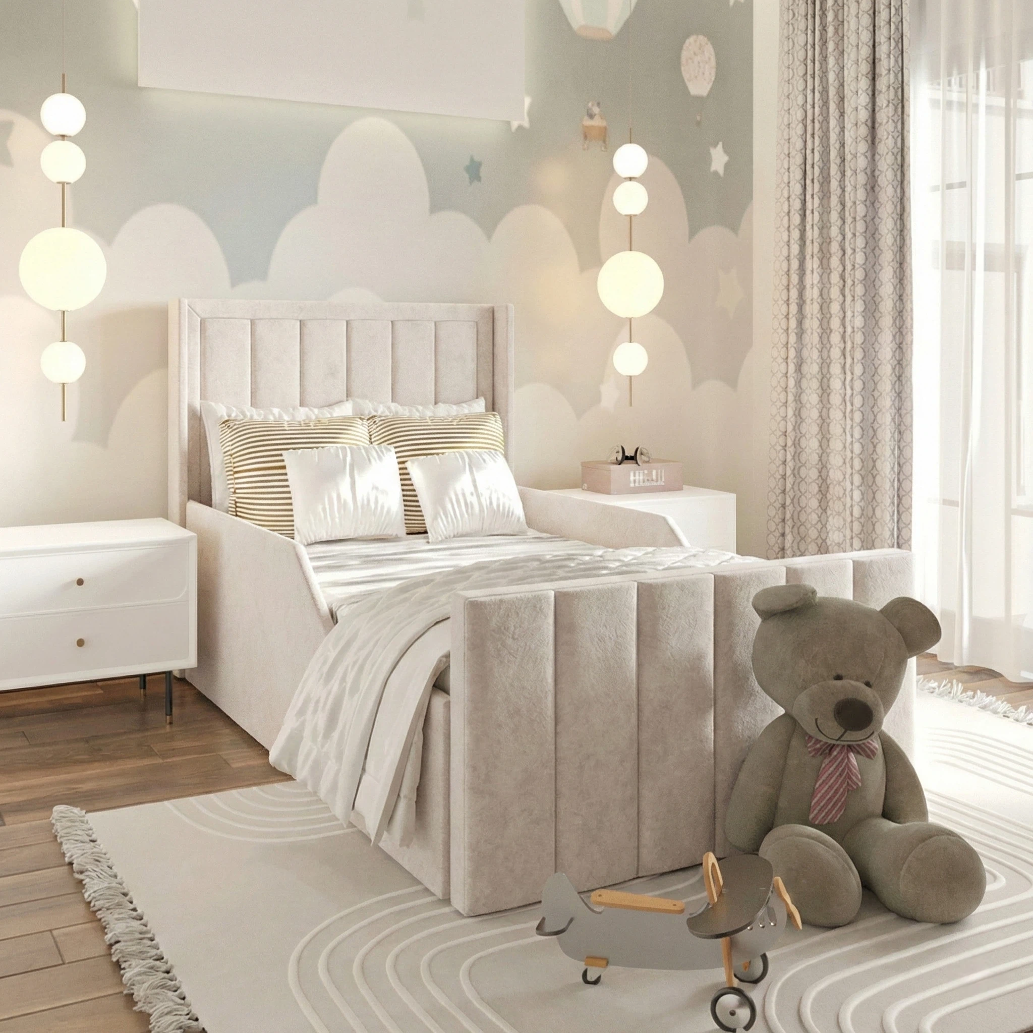 Plush Velvet Ivory