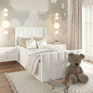 Plush Velvet White