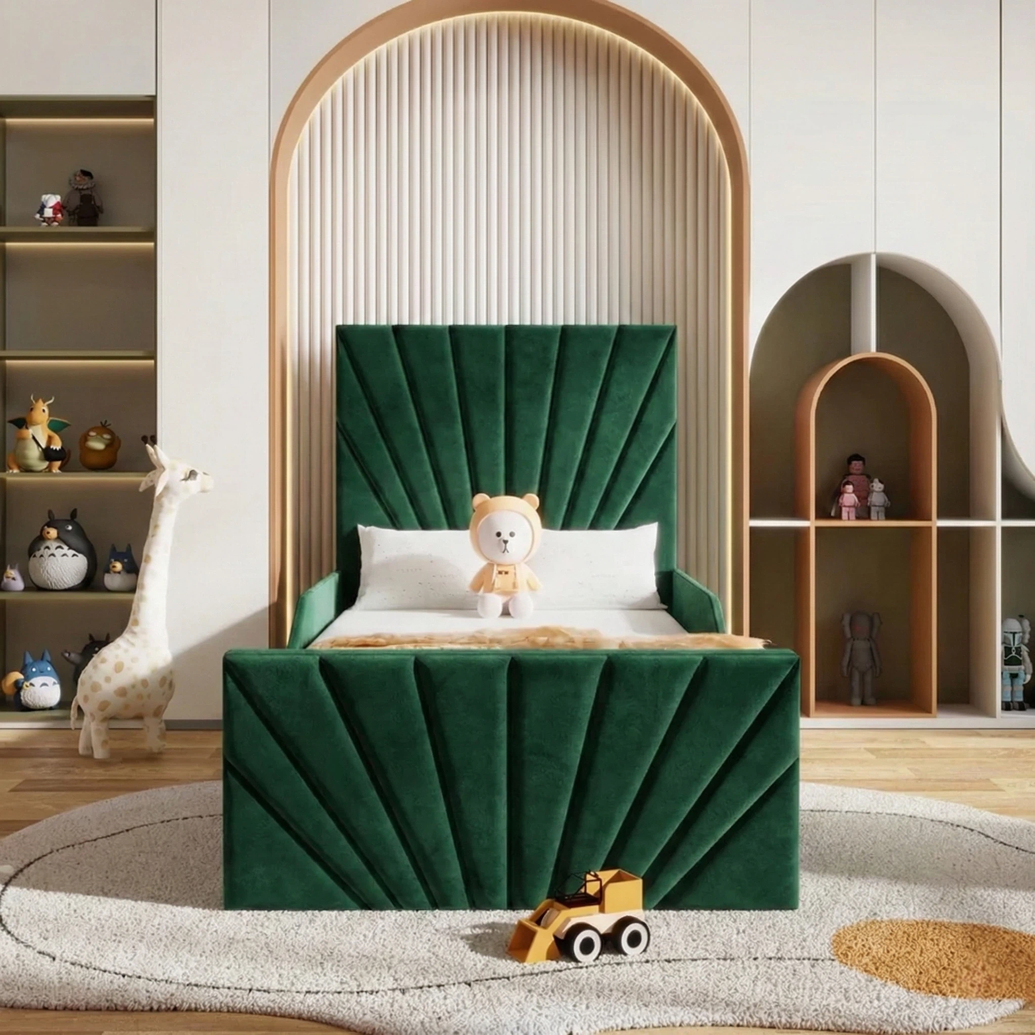 Plush Velvet Green