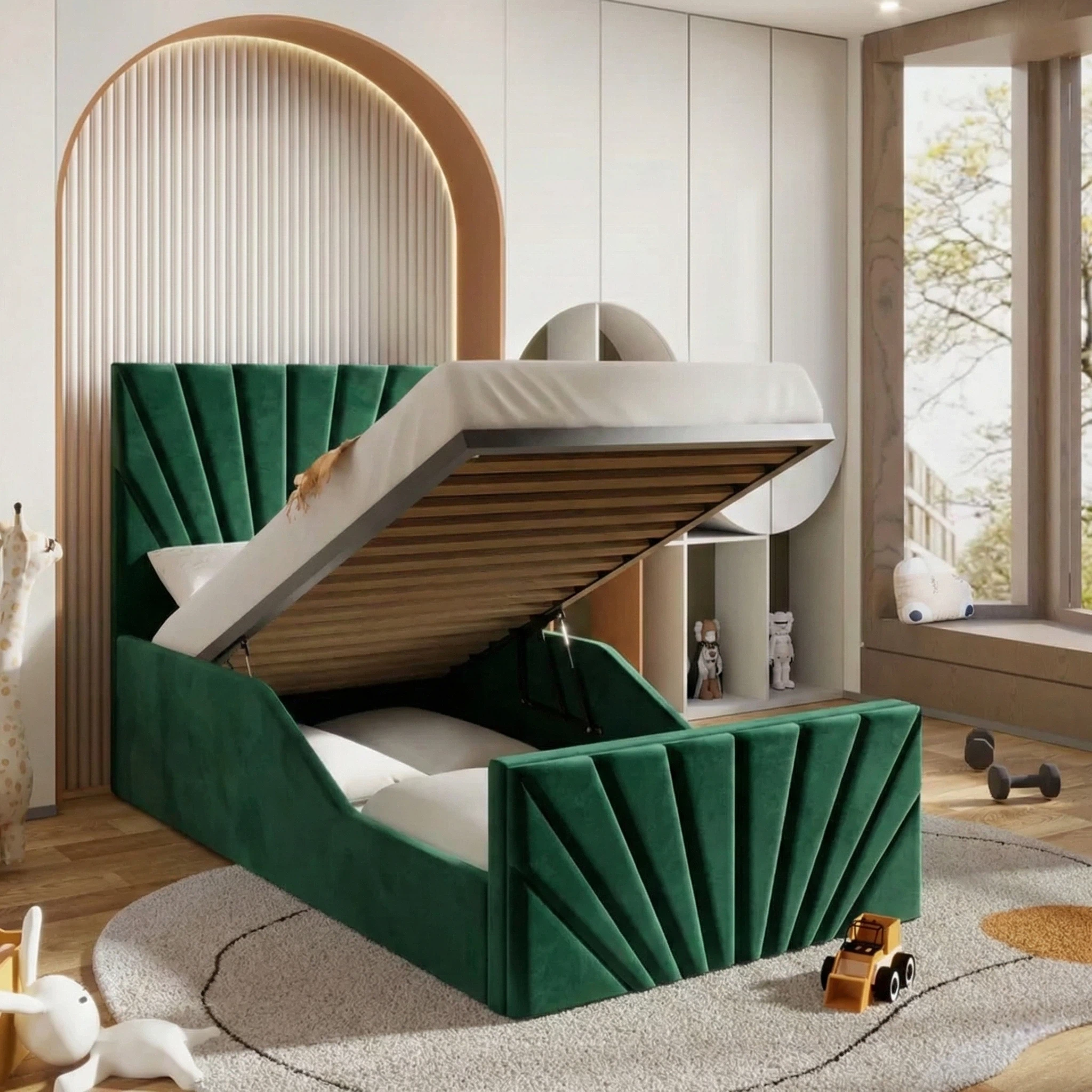 Plush Velvet Green