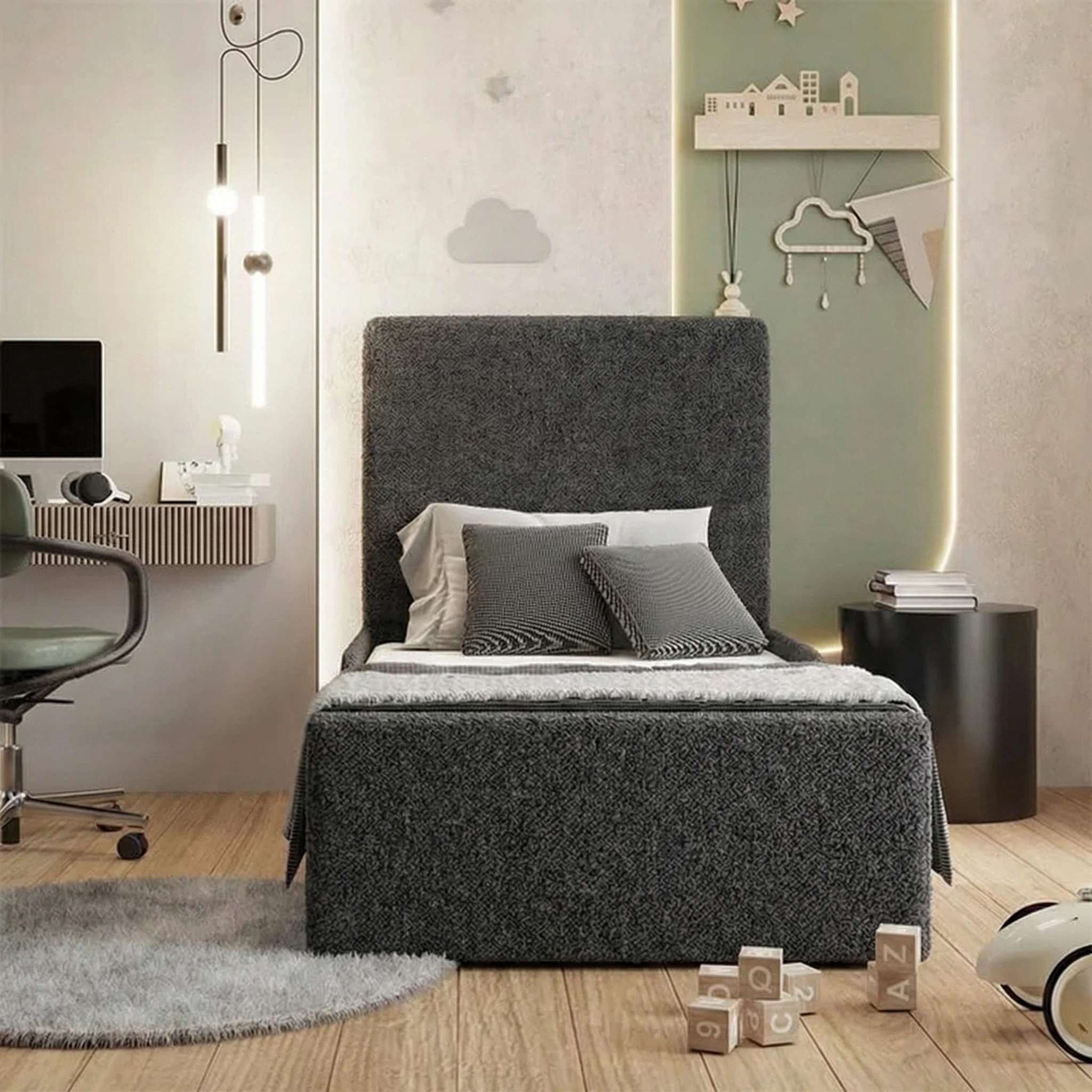 Boucle Warwick Andes Steel