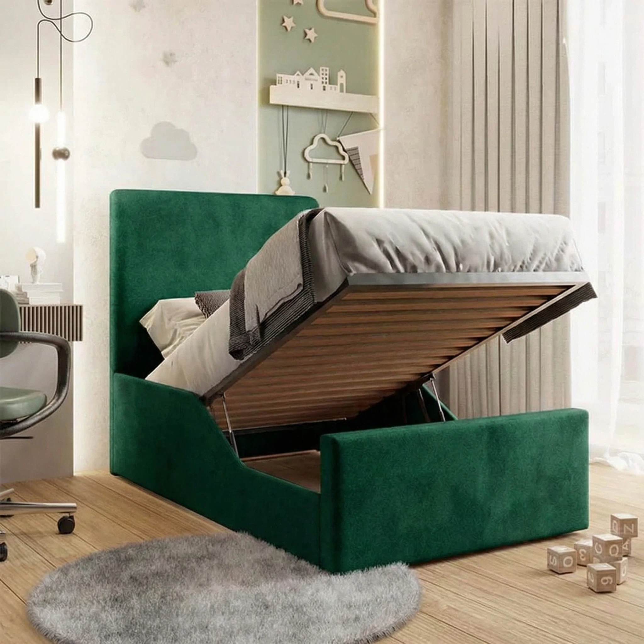 Plush Velvet Green