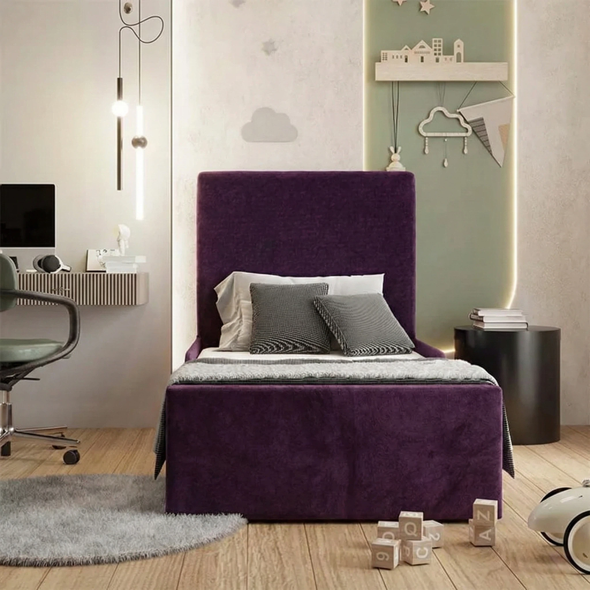 Plush Velvet Plum