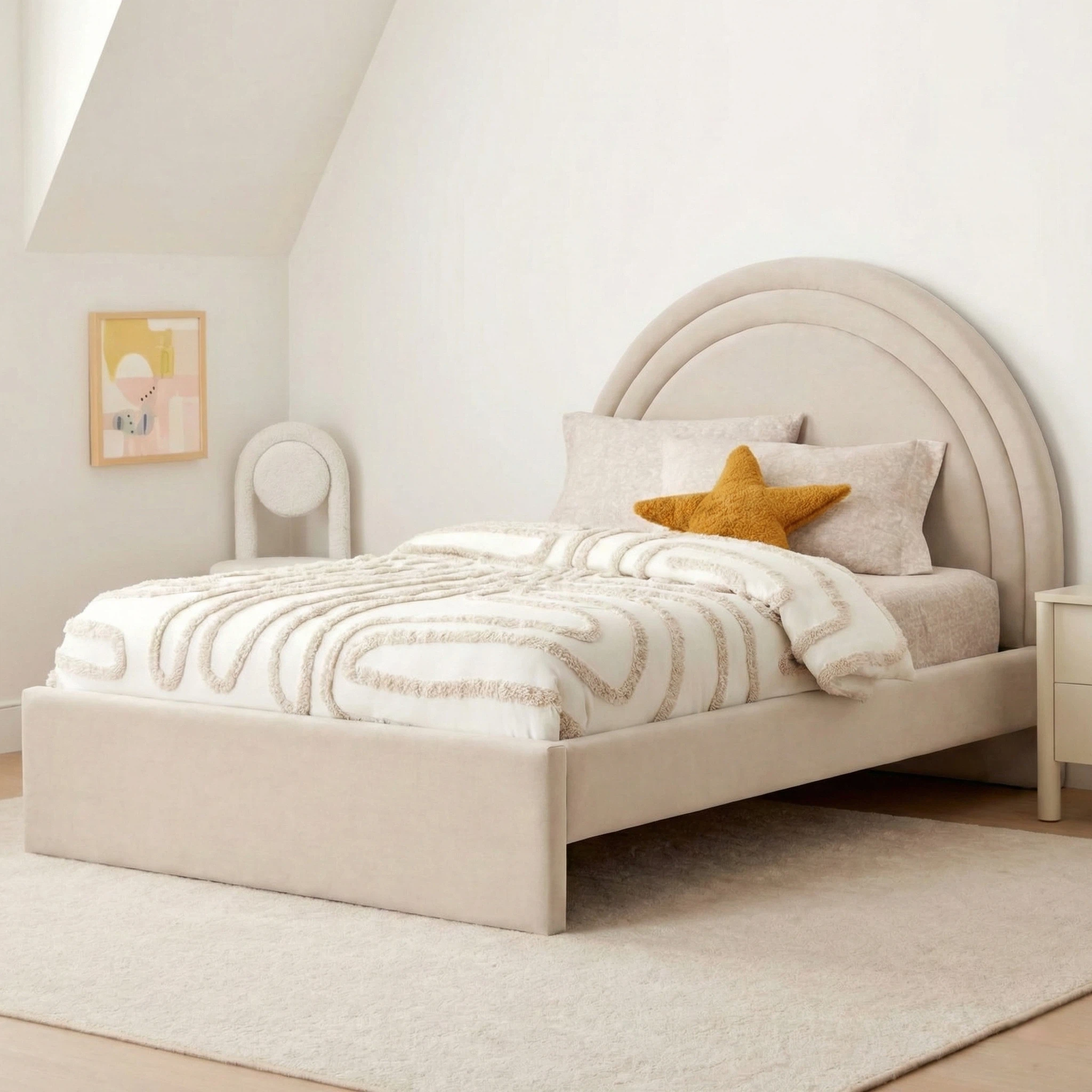 Plush Velvet Ivory