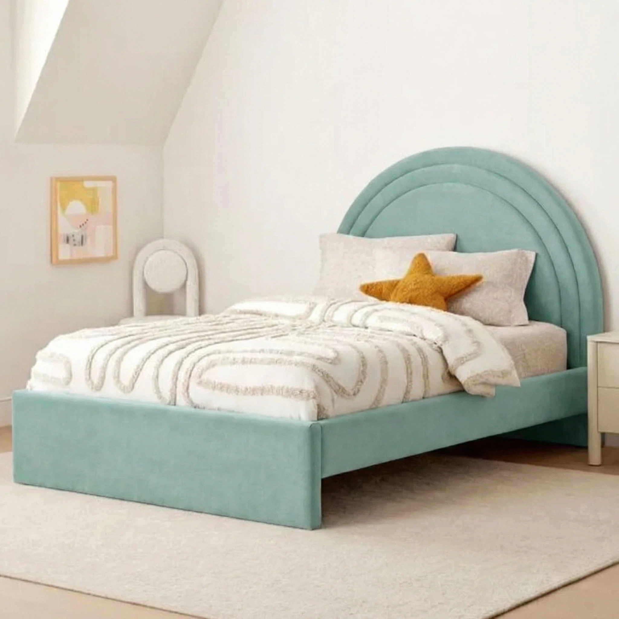 Plush Velvet Seafoam