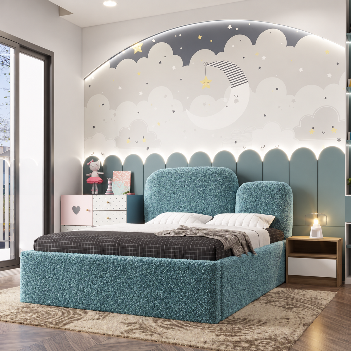 Teddy Teal
