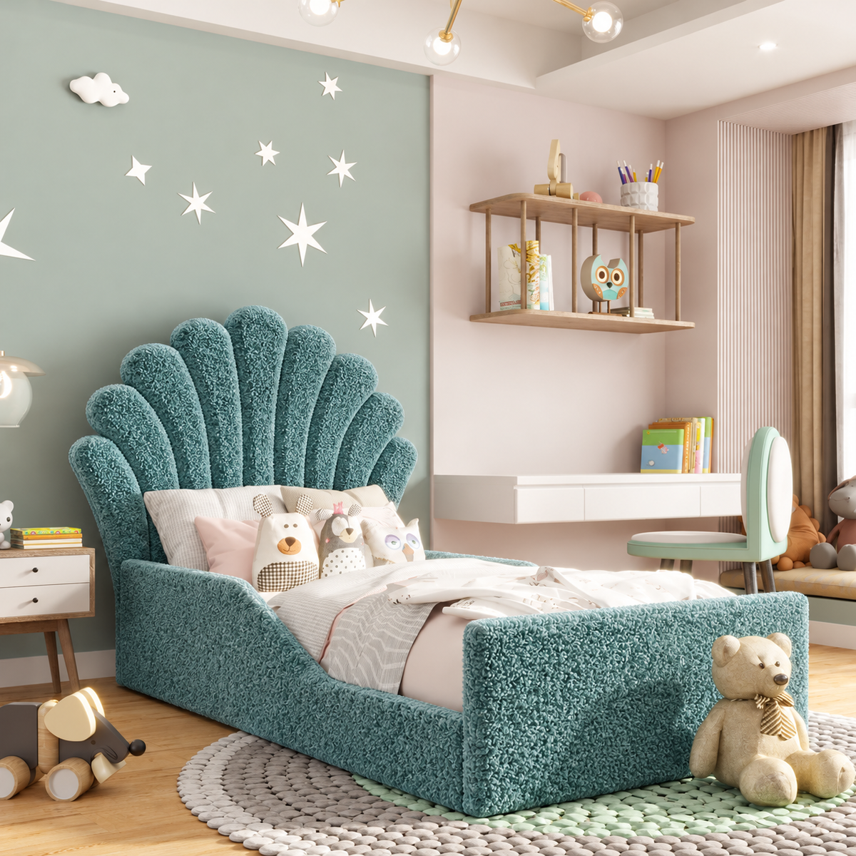 Teddy Teal