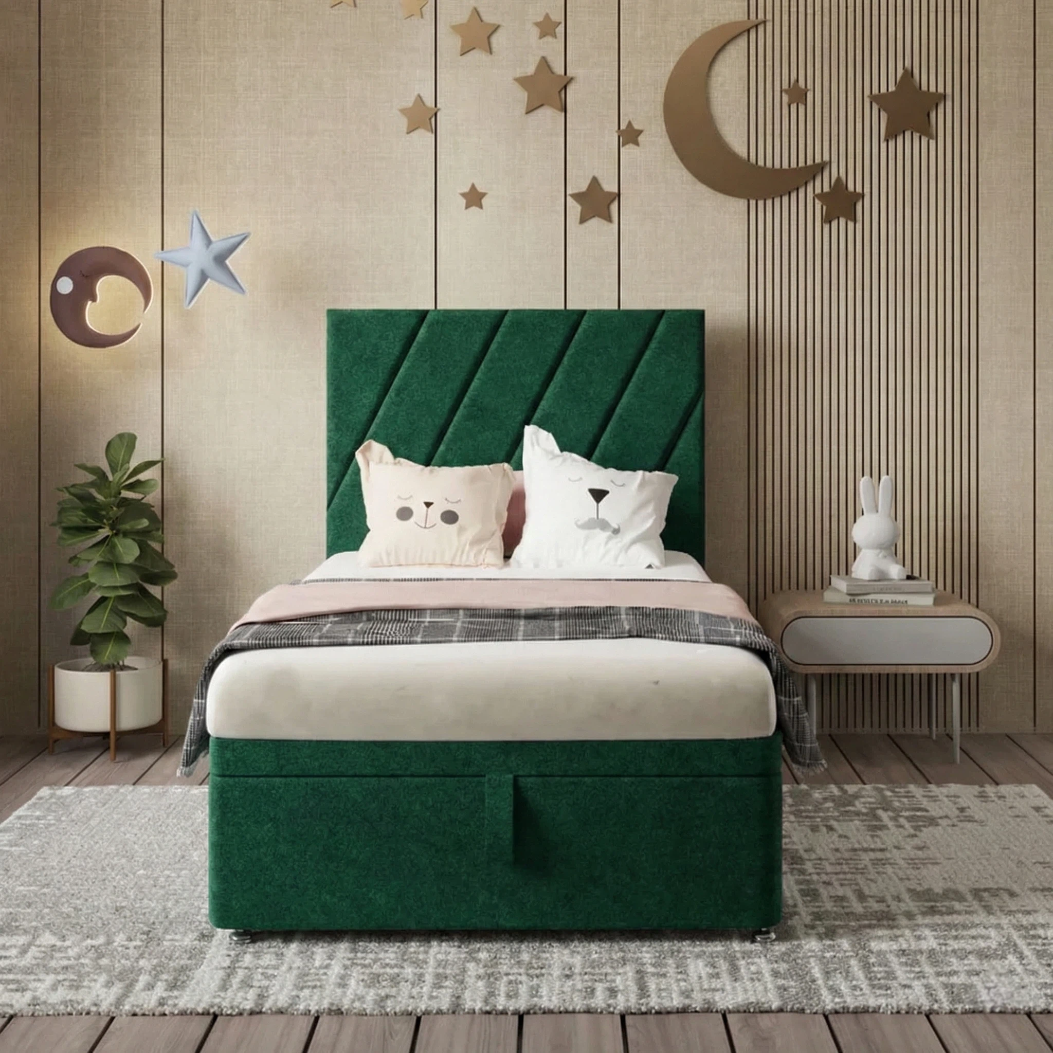 Plush Velvet Green