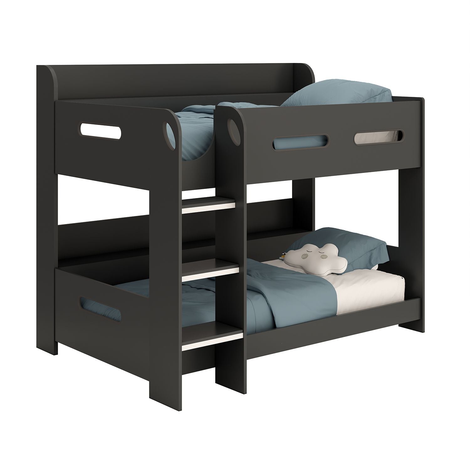 Kidsaw Single Bunk Bed – Anthracite