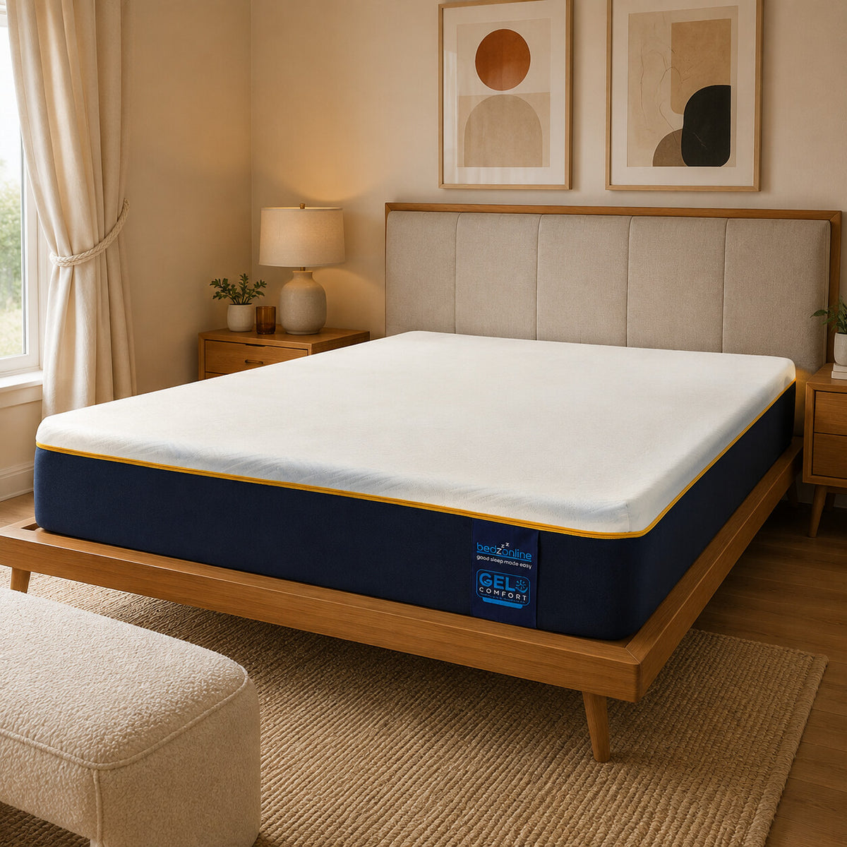 BedzOnline GelComfort cooling gel memory foam mattress